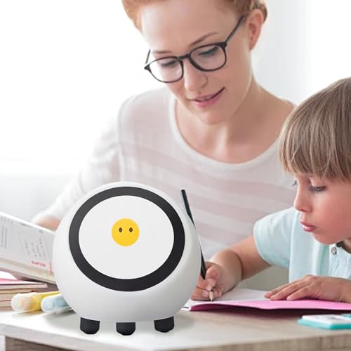 Diyeeni AI Robot Desk Companion, Interaktive Roboterspielzeug für Kinder, mit Sprachbefehlen, Wetter und Uhr, Intelligenter KI -Begleiter, 1,28 -Zoll -Bildschirm, Multimedia von Diyeeni