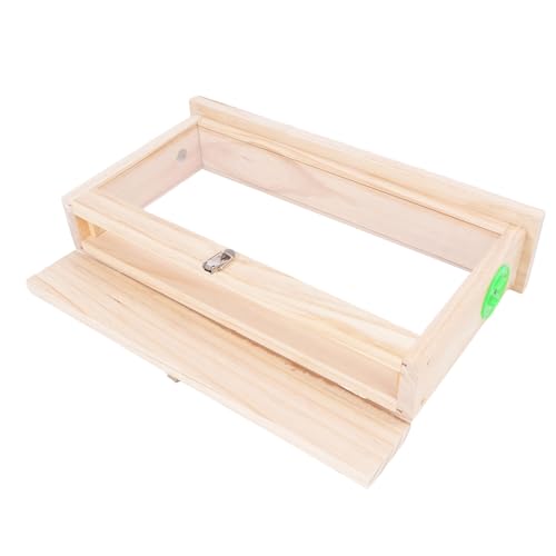 Diyeeni Bienenzüchterbox, Bienenzuchtbox Transparent Zwei Seiten Training Bequemer Kompakt für Bienenzuchtmaterial von Diyeeni