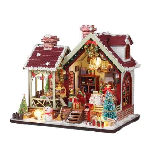 Diymnhaus DIY Miniatur Puppenhaus Kit Mini Haus mit Möbeln und Musik, Handgemachtes Handwerk Geschenk für Geburtstag Weihnachten für Teenager und Erwachsene Kreative Geschenke Diymnhaus DIY Miniatur Puppenhaus Kit Mini Haus mit Möbeln und Musik, Handgemachtes Handwerk Geschenk für Geburtstag Weihnachten für Teenager und Erwachsene Kreative Geschenke von Diymnhaus