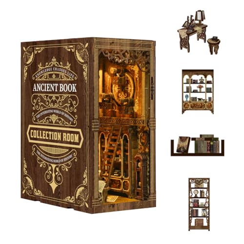 Diymnhaus Das Buch mit den DIY-büchern, die Nook mit einem 3D-bücherregal und das mini-Spielzeug-Haus mit led-Miniatur-gehäuse für Jugendliche und Erwachsene Diymnhaus Das Buch mit den DIY-büchern, die Nook mit einem 3D-bücherregal und das mini-Spielzeug-Haus mit led-Miniatur-gehäuse für Jugendliche und Erwachsene von Diymnhaus
