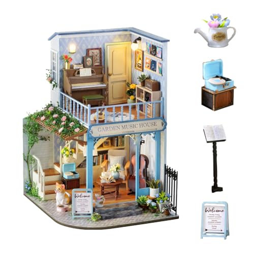 Diymnhaus Das mini-puppenhaus des DIY-mini puppenhauses mit drei3d-hölzchen für Kinder, Jugendliche und Erwachsene Diymnhaus Das mini-puppenhaus des DIY-mini puppenhauses mit drei3d-hölzchen für Kinder, Jugendliche und Erwachsene von Diymnhaus