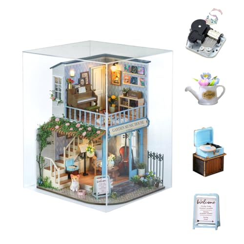 Diymnhaus Das mini-puppenhaus des DIY-mini puppenhauses mit dreidimensionale puppenhausmusik und led-Player für Kinder, Jugendliche und Erwachsene Diymnhaus Das mini-puppenhaus des DIY-mini puppenhauses mit dreidimensionale puppenhausmusik und led-Player für Kinder, Jugendliche und Erwachsene von Diymnhaus