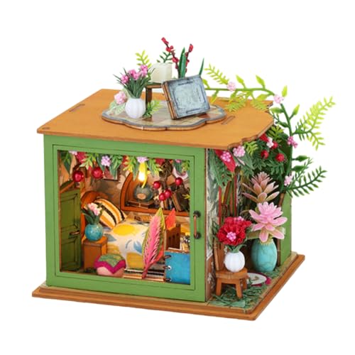 Diymnhaus Die mini-Papa - hütte mit dem led-kreativzimmer war Mein Geburtstagsgeschenk von Diymnhaus