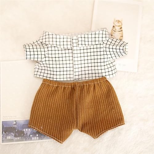 Iabubu Bekleidung Passende für Labubu - Plüsch Toy, Zubehör für Puppe, Mini Plüsch Puppen Süße Puppenkleidung Für Labubu Doll Puppe, Outfit nur zubehör (ohne Puppe)-11 von Diymood