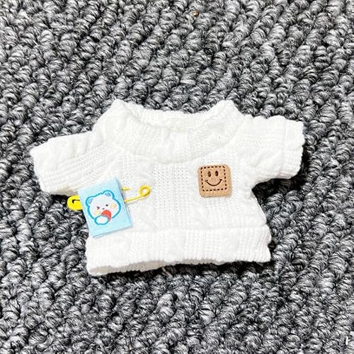 Iabubu Bekleidung Passende für Labubu - Plüsch Toy, Zubehör für Puppe, Mini Plüsch Puppen Süße Puppenkleidung Für Labubu Doll Puppe, Outfit nur zubehör (ohne Puppe)-2 von Diymood