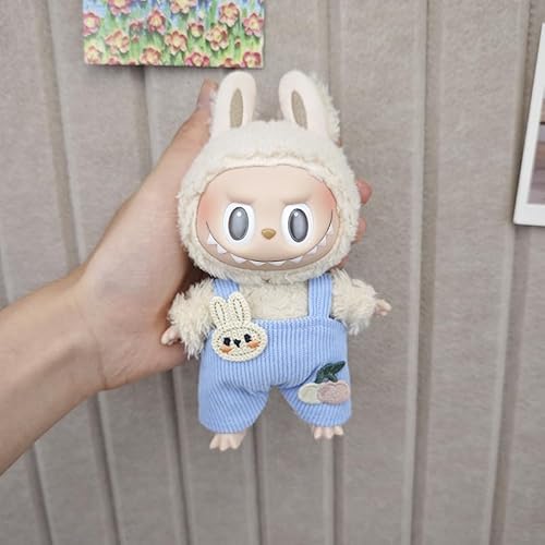 Iabubu Bekleidung Passende für Labubu - Plüsch Toy, Zubehör für Puppe, Mini Plüsch Puppen Süße Puppenkleidung Für Labubu Doll Puppe, Outfit nur zubehör (ohne Puppe)-6 von Diymood