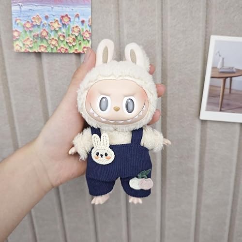 Iabubu Bekleidung Passende für Labubu - Plüsch Toy, Zubehör für Puppe, Mini Plüsch Puppen Süße Puppenkleidung Für Labubu Doll Puppe, Outfit nur zubehör (ohne Puppe)-7 von Diymood