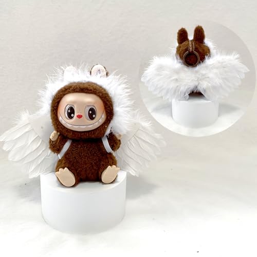 Iabubu Bekleidung Passende für Labubu - Plüsch Toy, Zubehör für Puppe, Mini Plüsch Puppen Süße Puppenkleidung Für Labubu Doll Puppe, Outfit nur zubehör (ohne Puppe)-7 von Diymood