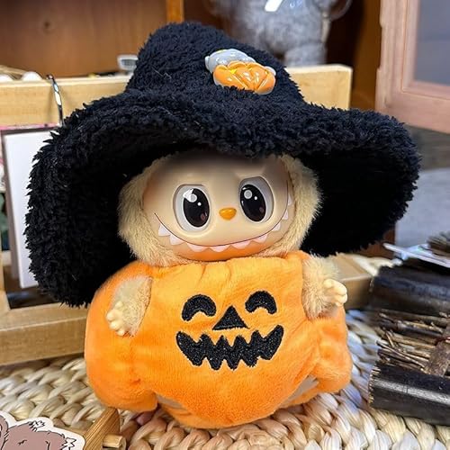 Iabubu Bekleidung Passende für Labubu - Plüsch Toy, Zubehör für Puppe, Mini Plüsch Puppen Süße Puppenkleidung Für Labubu Doll Puppe, Outfit nur zubehör (ohne Puppe)-Piccola Zucca von Diymood