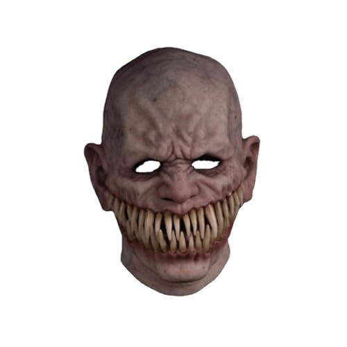 Diysupmkt Halloween Old Man Vollgesichtsmaske Latex Horror Maske für Halloween Kostüm Party Rollenspiel Männer und Frauen (B) von Diysupmkt