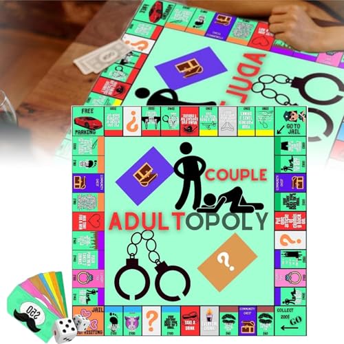 Diyxisk Adultopoly, Romantisch Couple Adult Opoly, Dating Board Games, GefüHle Aufwärmen Adultopoly Deutsch, Erwachsener Board Game, Adult Monopoly Deutsch, für Nachtclubs, Jahrestage, Valentinstag Diyxisk Adultopoly, Romantisch Couple Adult Opoly, Dating Board Games, GefüHle Aufwärmen Adultopoly Deutsch, Erwachsener Board Game, Adult Monopoly Deutsch, für Nachtclubs, Jahrestage, Valentinstag von Diyxisk