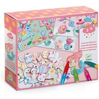 3 bis 6 Jahre - Formen gestalten Eine Welt kreieren, Mädchen von Djeco