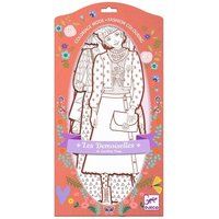 Ausmalbilder: Demoiselles Nina Ausmalbilder: Demoiselles Nina von Djeco