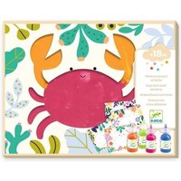 Bastelpackung 18+: Fingerfarben Bastelpackung 18+: Fingerfarben von Djeco