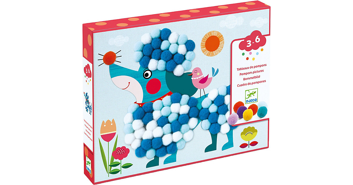 Bastelpackung 3-6 - Hunde Bastelpackung 3-6 - Hunde von Djeco