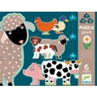 Bodenpuzzle: Bauernhoftiere - 9,12,15 Teile Bodenpuzzle: Bauernhoftiere - 9,12,15 Teile von Djeco
