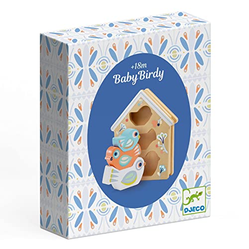 DJECO 36123 Baby Blanco BabyBirdi Puzzles, weiß DJECO 36123 Baby Blanco BabyBirdi Puzzles, weiß von Djeco