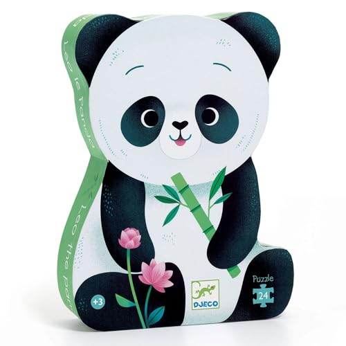 DJECO 37282 P. Silhouette Leo der Panda Robot Einrastbare Rätsel, bunt DJECO 37282 P. Silhouette Leo der Panda Robot Einrastbare Rätsel, bunt von Djeco