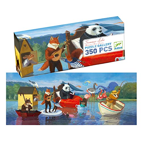 DJECO 37617 P. Galería Summer Lake Animals Puzzles von Djeco