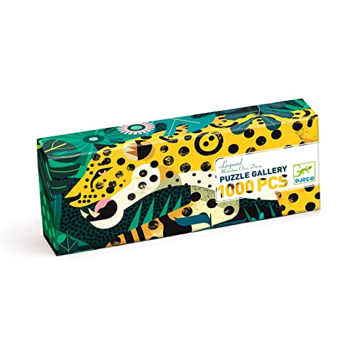 DJECO 37645 P. Leopard Galerie Geschicklichkeit Spiele, bunt von Djeco