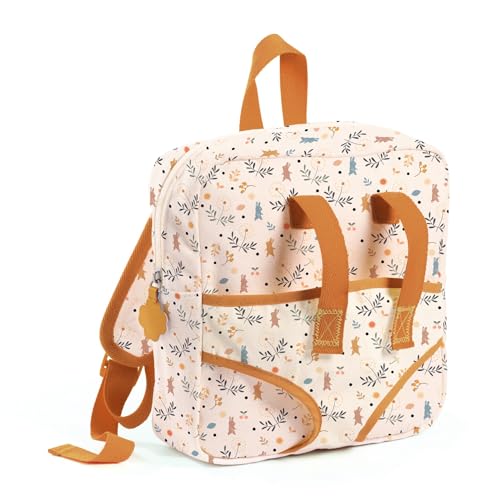DJECO 37783 Plüsch Taschen und Rucksäcke, bunt, S DJECO 37783 Plüsch Taschen und Rucksäcke, bunt, S von Djeco