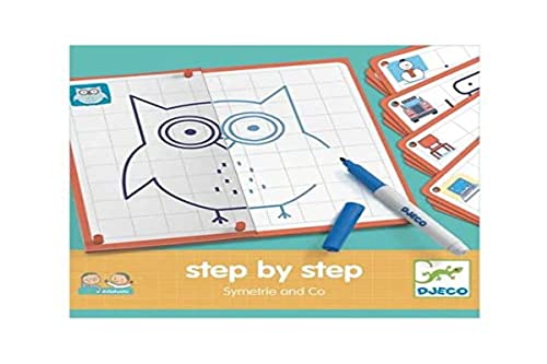 DJECO Eduludo by Step Symetrie and Co Geschicklichkeitsspiele, Mehrfarbig (38325) von Djeco