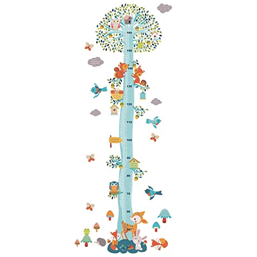 DJECO LBR- 54041 Messlatte für Mädchen im Garten, Mehrfarbig von Djeco