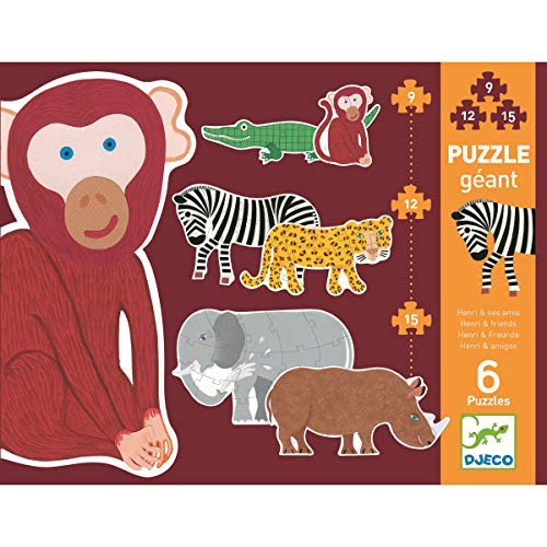 DJECO DJ07147 evolutionäres Puzzle von Djeco