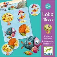 DJECO DJ08123 Lernspiele: Lotto 4 Jahreszeiten DJECO DJ08123 Lernspiele: Lotto 4 Jahreszeiten von Djeco