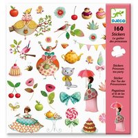 DJECO DJ08884 Stickerbögen: Teeparty der Prinzessin von Djeco