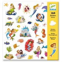 DJECO DJ08885 Stickerbögen: Meerjungfrauen DJECO DJ08885 Stickerbögen: Meerjungfrauen von Djeco