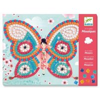 DJECO DJ08898 Mosaike: Glitzer Schmetterlinge von Djeco