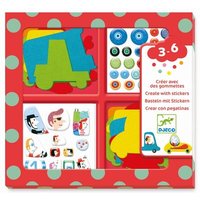 DJECO DJ09051 Sticker: Ich Liebe Autos von Djeco