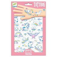 DJECO DJ09575 Tattoos: Unicorns von Djeco