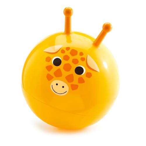 DJECO - Habilitätsball Jumpy Gigi Spielzeug, Mehrfarbig (30182) von Djeco