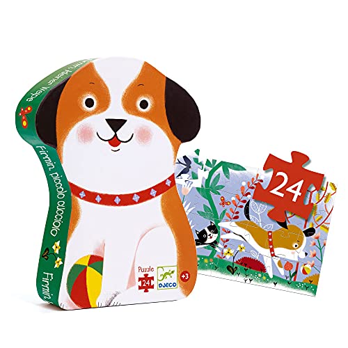 DJECO - P. Silhouette Firmin Kleiner Welpe Puzzles (37280) von Djeco