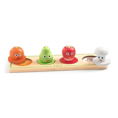 DJECO Vegi'n'Co Puzzle mit großen Knöpfen DJECO Vegi'n'Co Puzzle mit großen Knöpfen von Djeco