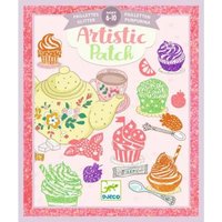 Die Größeren - Artistic Patch Glitter Collages - Leckerbissen von Djeco
