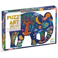 Djeco - (N) Puzz'Art: Eléphant - 150pcs von Djeco