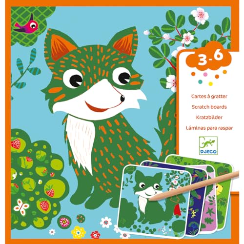Djeco 1 DJ09093 Geschenk für die Kleinen-Rubbelkarten, gemischt Djeco 1 DJ09093 Geschenk für die Kleinen-Rubbelkarten, gemischt von Djeco