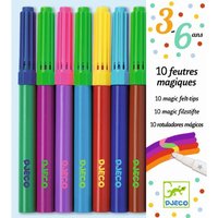 Djeco - 3-6 Design by - 10 magic felt tips Djeco - 3-6 Design by - 10 magic felt tips von Djeco