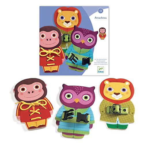 Djeco 31666 Attachtou Lernen geschicklichkeitsspiele, bunt Djeco 31666 Attachtou Lernen geschicklichkeitsspiele, bunt von Djeco