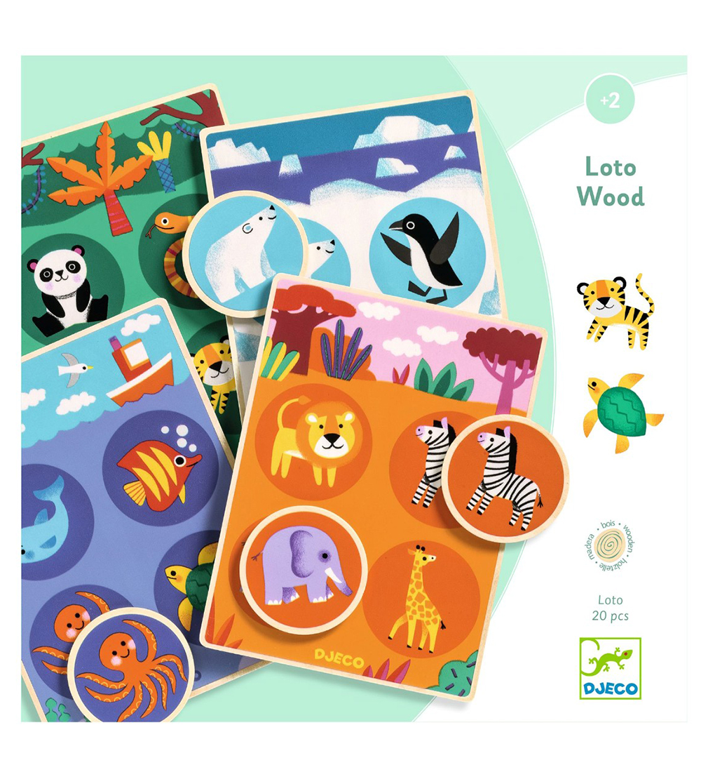 Djeco Banko - 20 Teile - Holz - LSpiele - Djeco - One Size - Spiele Djeco Banko - 20 Teile - Holz - LSpiele - Djeco - One Size - Spiele von Djeco