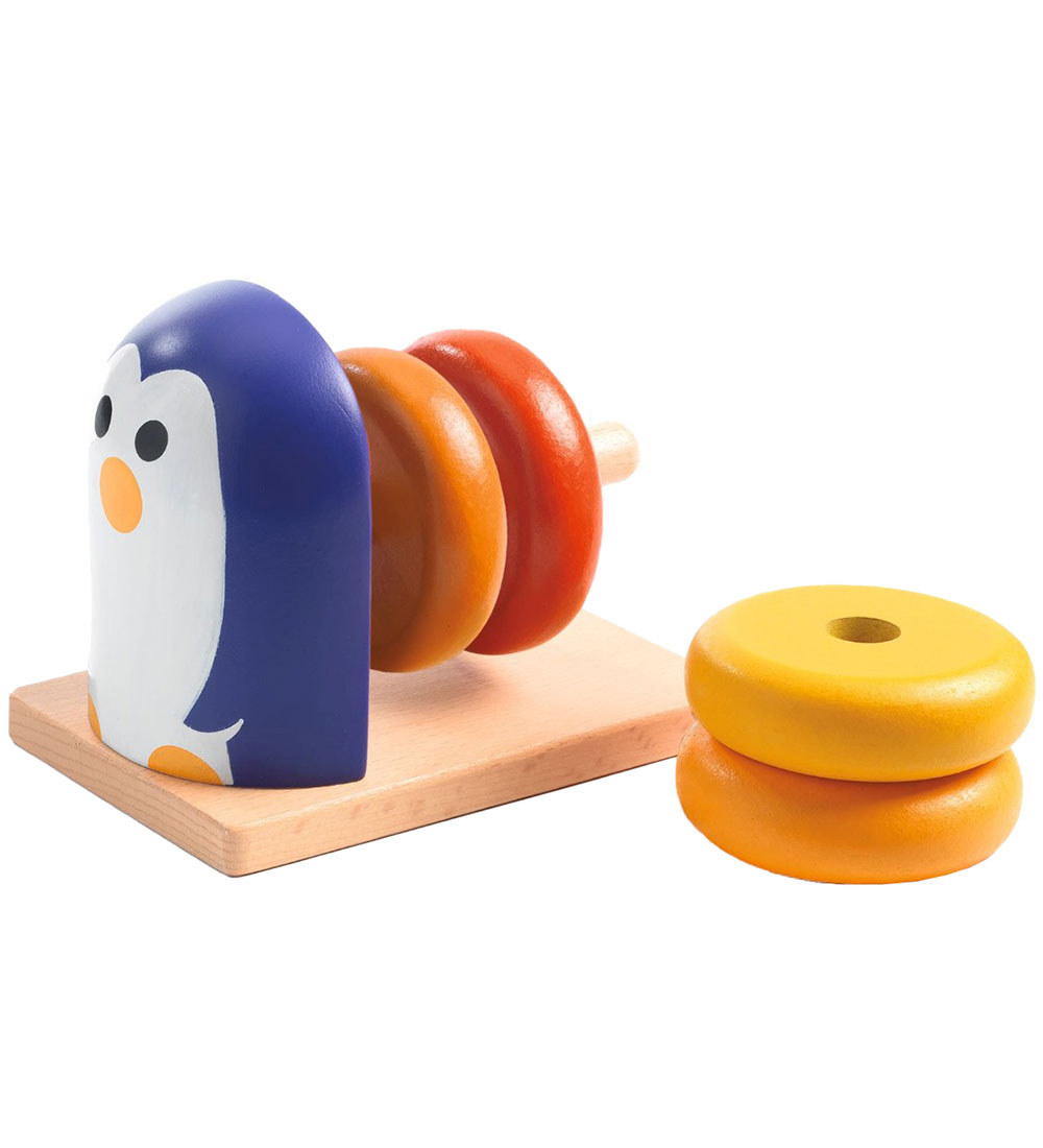 Djeco Bauklötze - Holz - 5 Teile - Penguin Basic - Djeco - One Size - Bauklötze Djeco Bauklötze - Holz - 5 Teile - Penguin Basic - Djeco - One Size - Bauklötze von Djeco