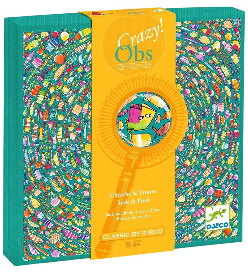 Djeco Brettspiel - Crazy OBS - Fishy-Fish - Djeco - One Size - Brettspiele Djeco Brettspiel - Crazy OBS - Fishy-Fish - Djeco - One Size - Brettspiele von Djeco