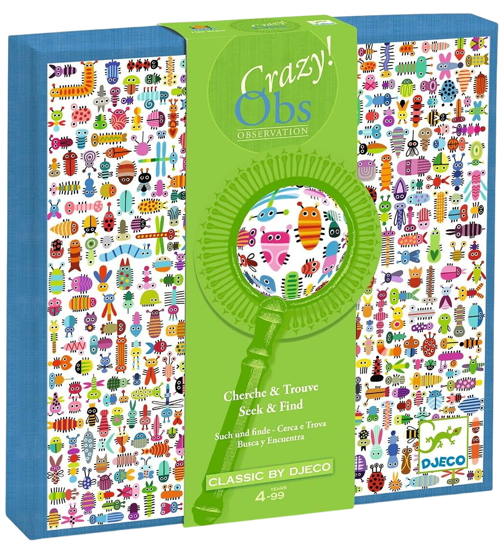 Djeco Brettspiel - Crazy OBS - Tiny Bestien - Djeco - One Size - Brettspiele von Djeco
