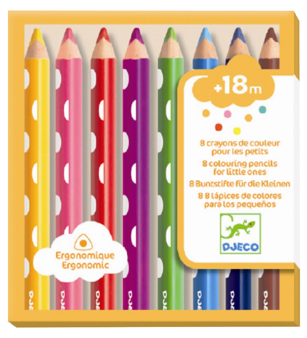 Djeco Buntstifte - Kurz - 8 st.. - Bunt - Djeco - One Size - Buntstiftsets Djeco Buntstifte - Kurz - 8 st.. - Bunt - Djeco - One Size - Buntstiftsets von Djeco