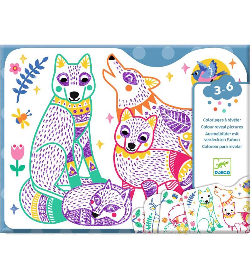 Djeco Buntstifte-Set - Magische Farbe - Waldtiere - Djeco - One Size - Buntstiftsets Djeco Buntstifte-Set - Magische Farbe - Waldtiere - Djeco - One Size - Buntstiftsets von Djeco