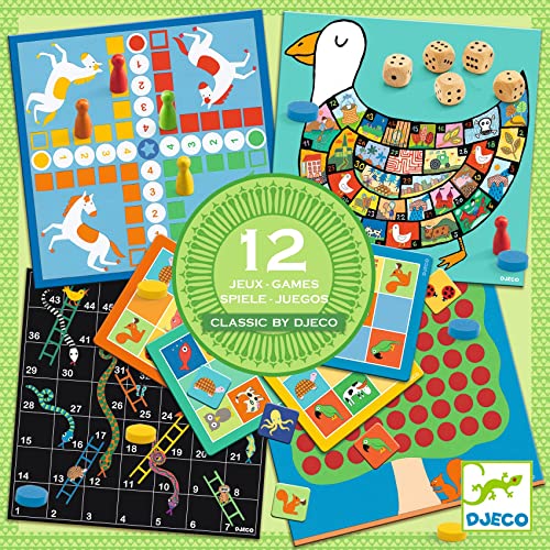 Djeco DJ05218 Klassische Spiele, gemischt Djeco DJ05218 Klassische Spiele, gemischt von Djeco