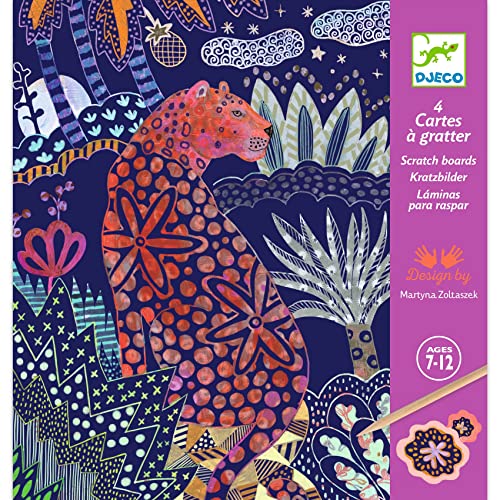 Djeco DJ09728 Djeco Kratzbilder Üppige Natur, 7y+, Multicolour Djeco DJ09728 Djeco Kratzbilder Üppige Natur, 7y+, Multicolour von Djeco